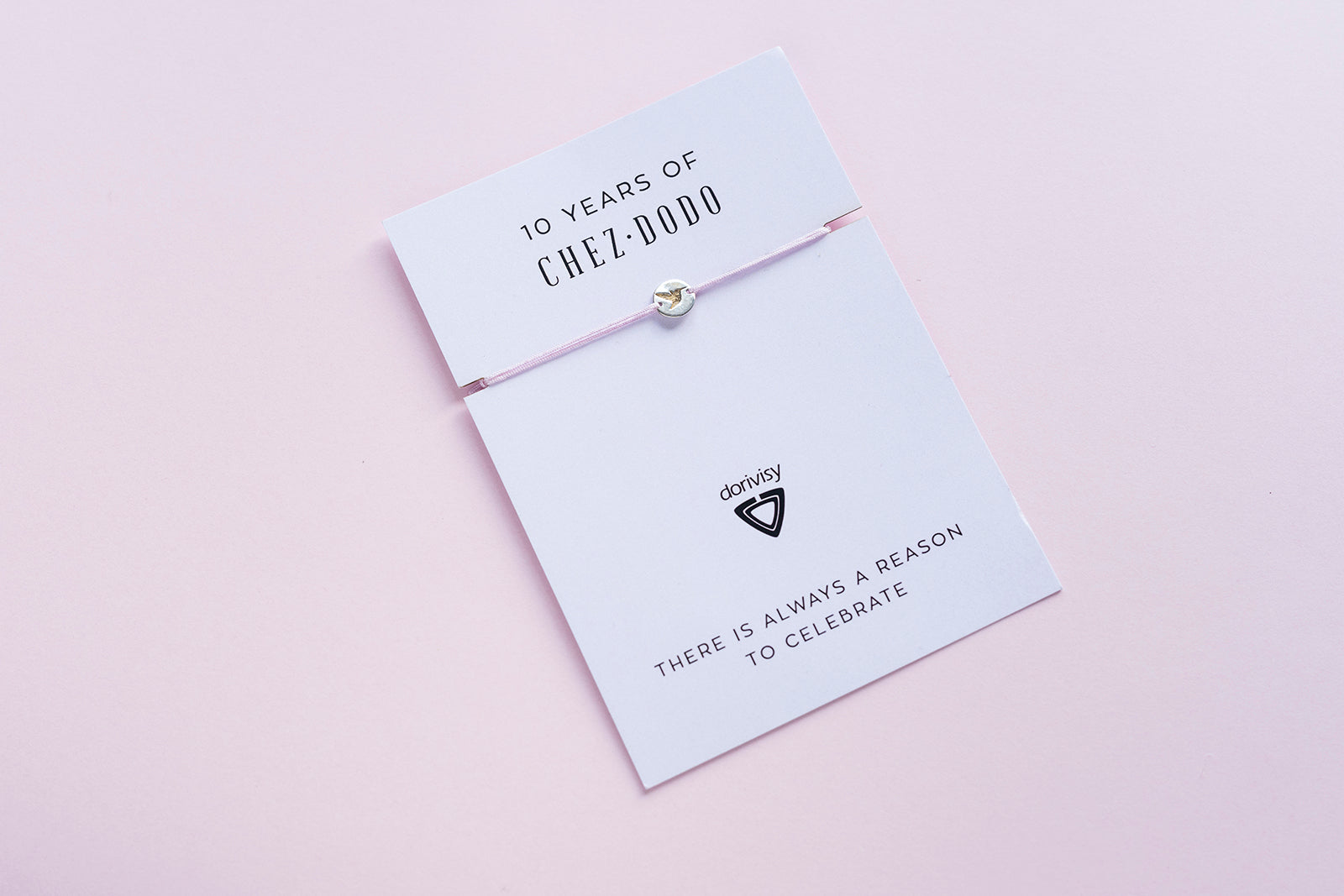 10 years of Chez Dodo collection bracelet (pink)