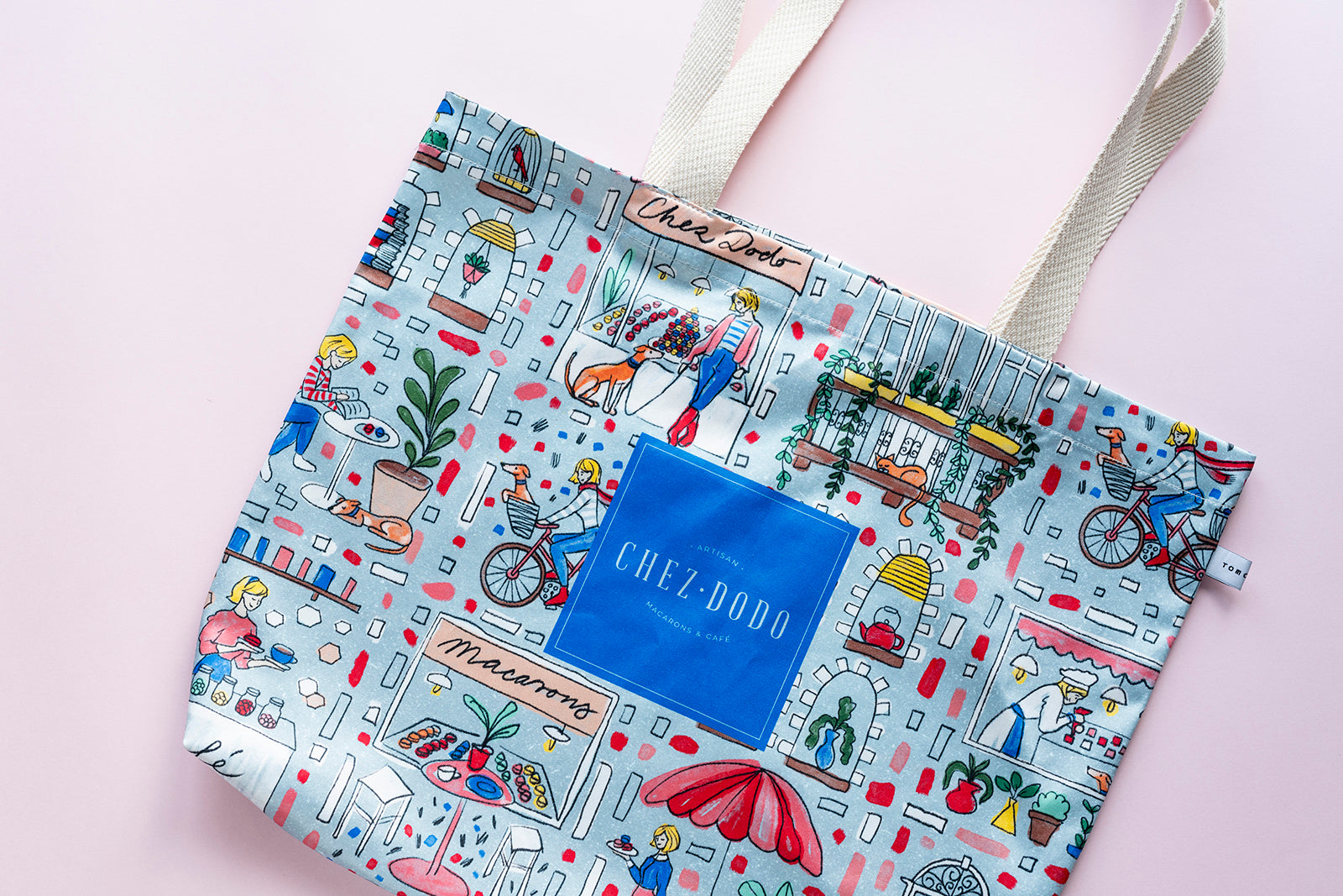 TOMCSANYI kollekciós vászontáska (kék)