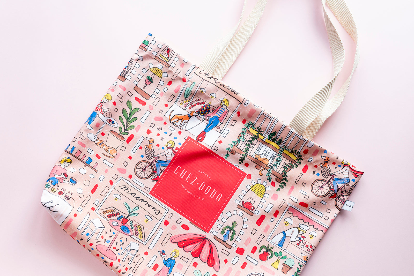 TOMCSANYI kollekciós vászontáska (rózsaszín)