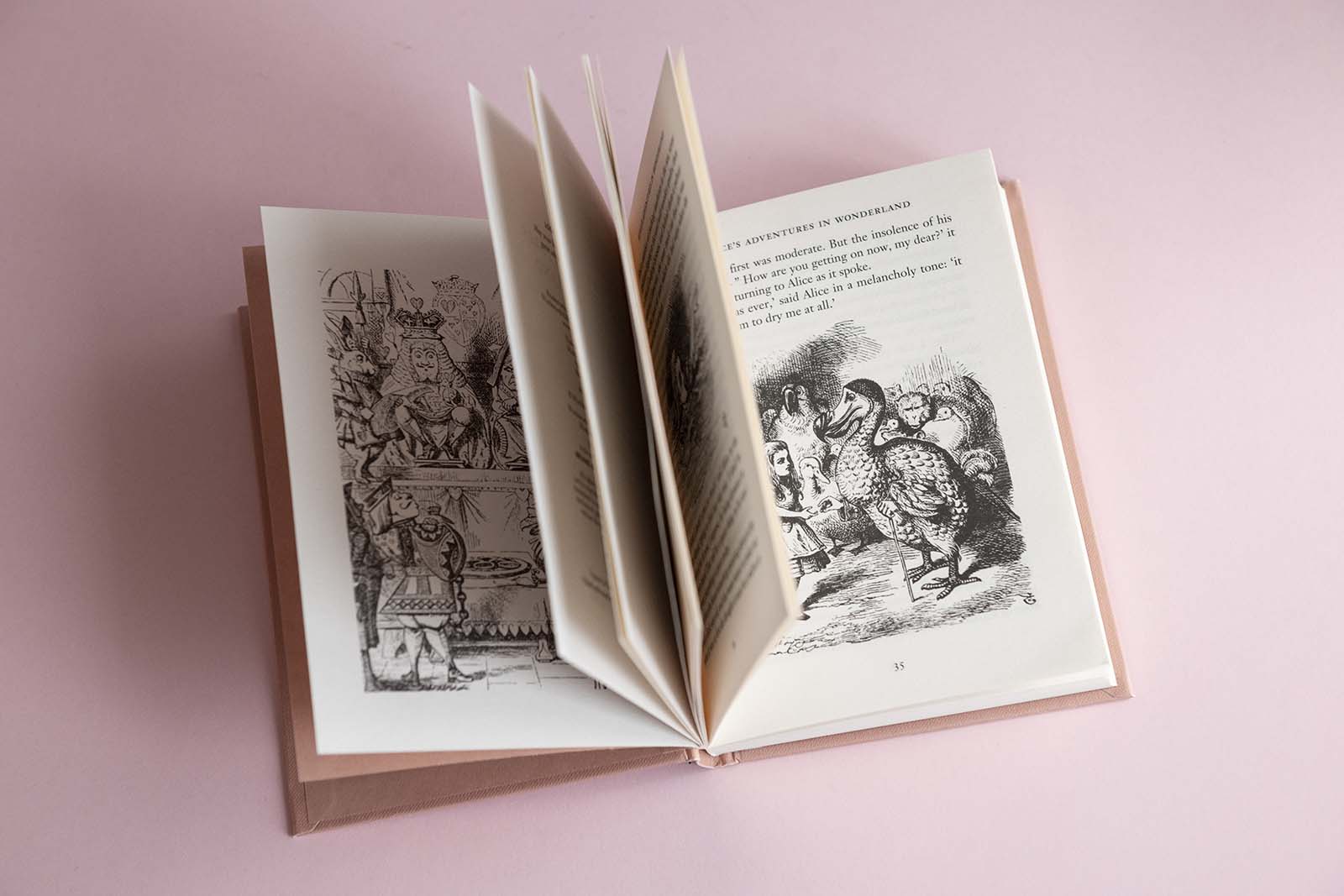 Alice in Wonderland könyv