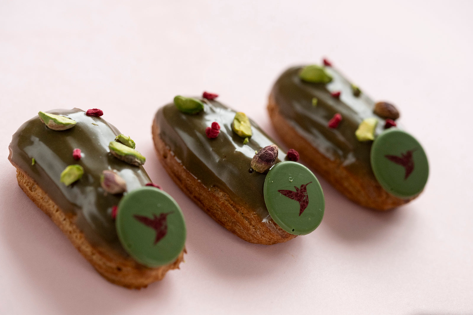 Éclair ‘Pistache - Framboise’