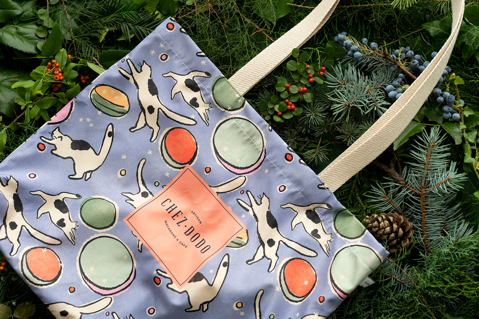 TOMCSANYI 'Cats' kollekciós vászontáska