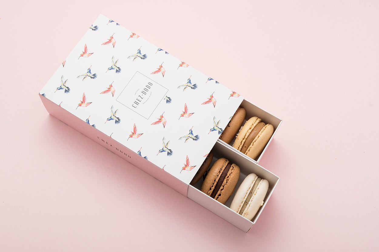 12-piece macaron selection gift box